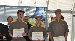 3 lauréats - Meilleur Jeune Boulanger de France 2015