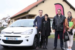 Vainqueurs d'une C3 Citroen