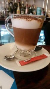 Café de la Poste, Edimbourg - Chocolat chaud