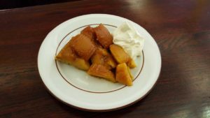 Café de la Poste, Edimbourg - Tarte tatin