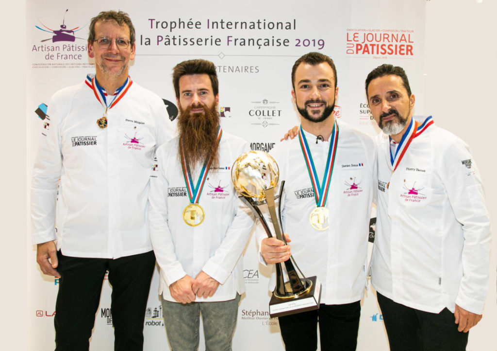 Dorian ZONCA, Vainqueur du 1er Trophée International de la Pâtisserie Française