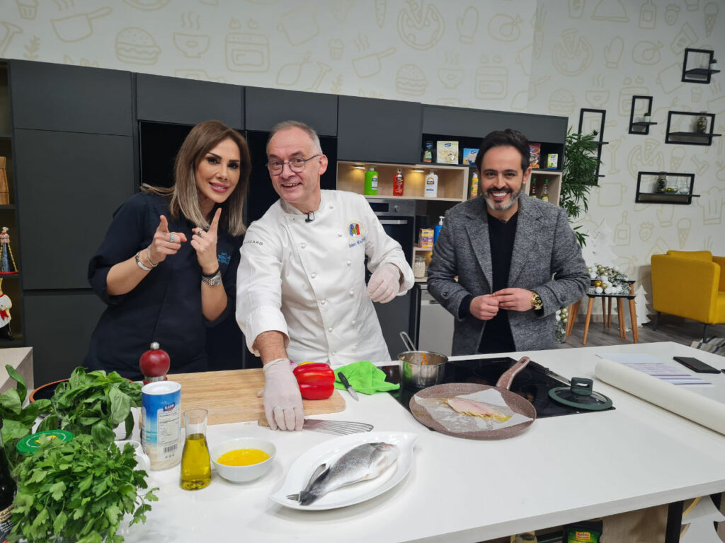 Invité de l’émission Roya Kitchen, avec Sameer Hijazi et la chef Dima Hijjani